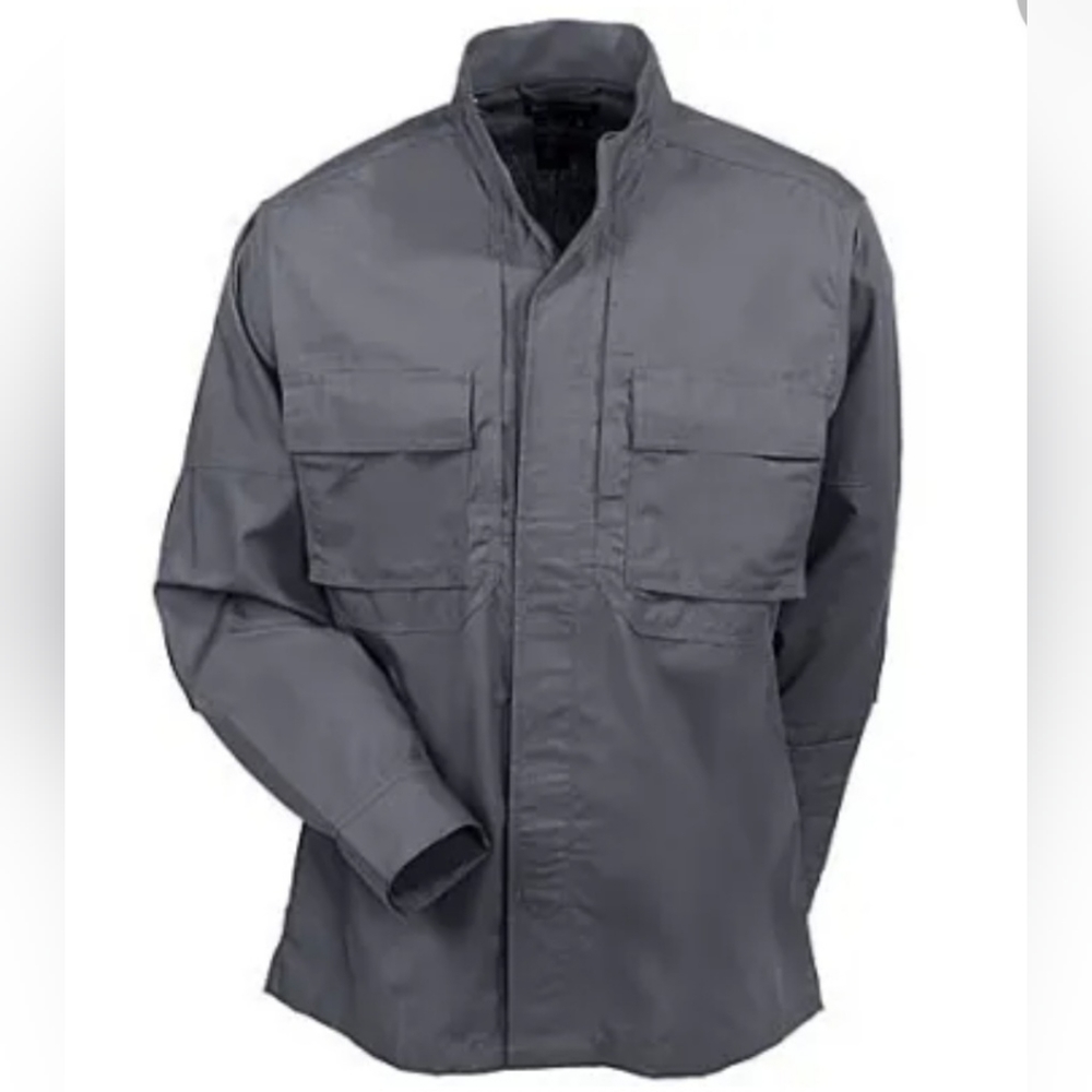 NWT Men Long Sleeve LS Shirt 5.11 Tactical 72004-030 Grey HRT New - sz S